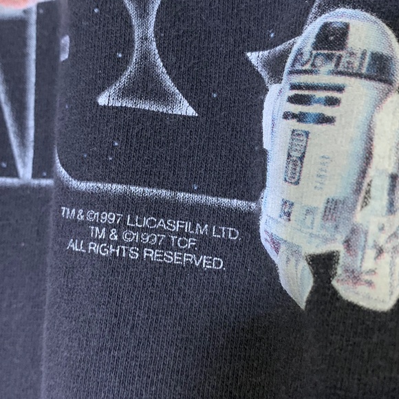 Rare Vintage 1997 Star Wars Special Edition Movie Promo T-shirt - Picture 4 of 6